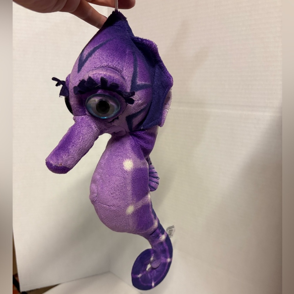 Fiesta Purple Wide Eyed Seahorse Plush